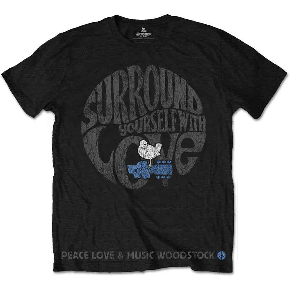 Woodstock | Surround Yourself - T-Shirt Black