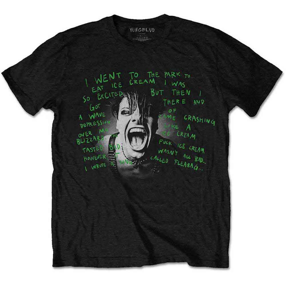 YUNGBLUD | Lyric Photo - T-Shirt Black