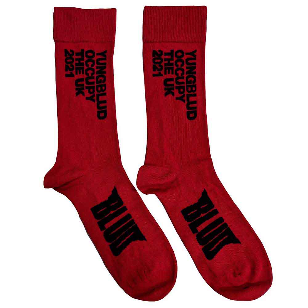 YUNGBLUD | Occupy the UK - Socks Red