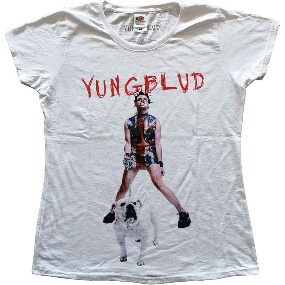 YUNGBLUD | Strawberry Lipstick - T-Shirt White