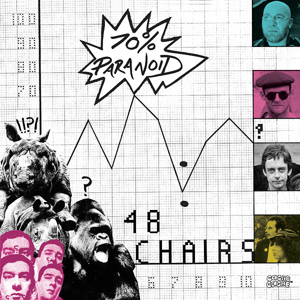 48 CHAIRS | 70% Paranoid - Vinyl