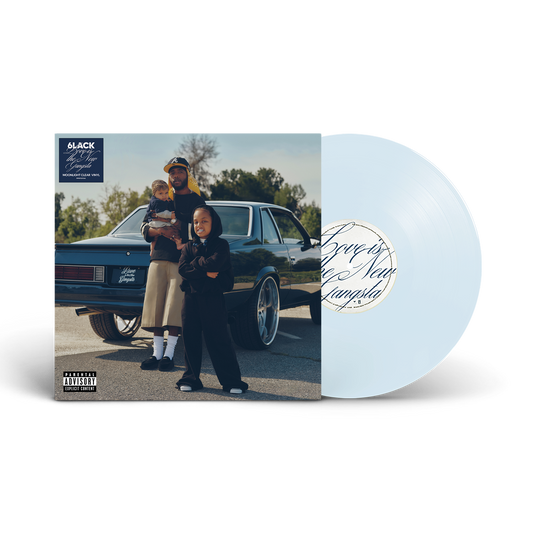 6lack | Love Is The New Gangsta (Alternate Cover) [Moonlight Clear Vinyl] - Vinyl