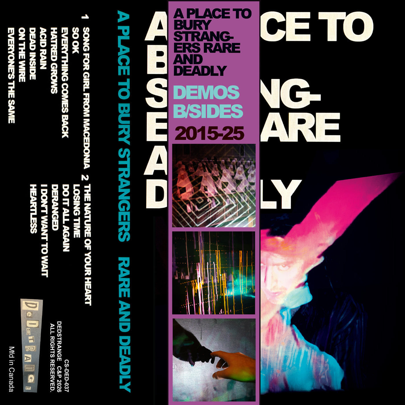 A Place To Bury Strangers | Rare And Deadly - Cassette