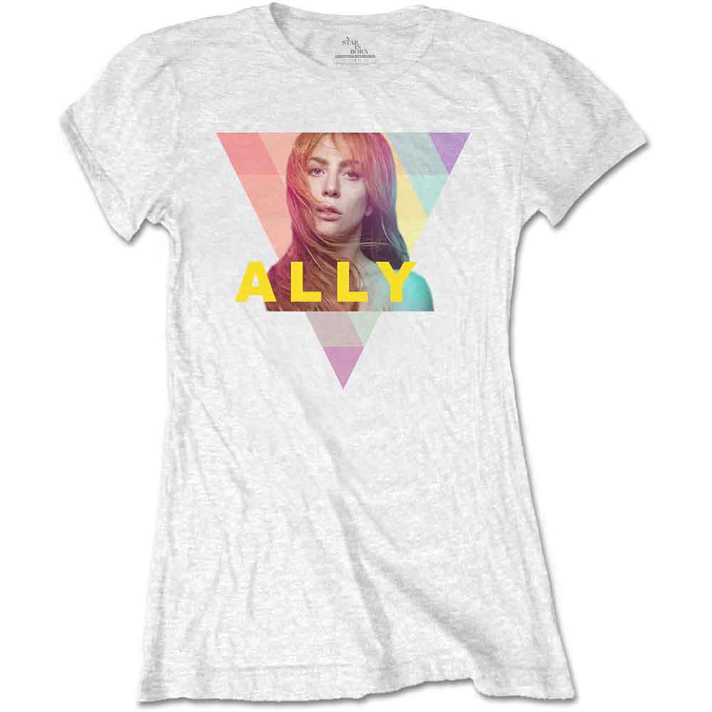 A Star Is Born | Ally Geo-Triangle - T-Shirt White