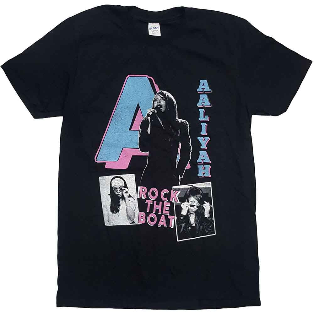 Aaliyah | Rock The Boat - T-Shirt Black