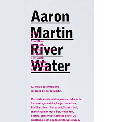 AARON MARTIN | River Water - CD