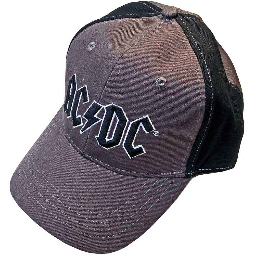 AC/DC | Black Logo - Hat Black, Grey