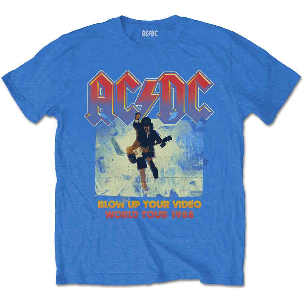 AC/DC | Blow Up Your Video - T-Shirt Blue
