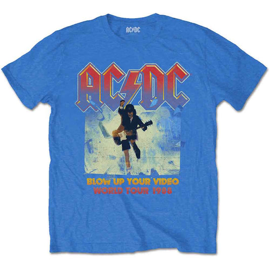 AC/DC | Blow Up Your Video - T-Shirt Blue