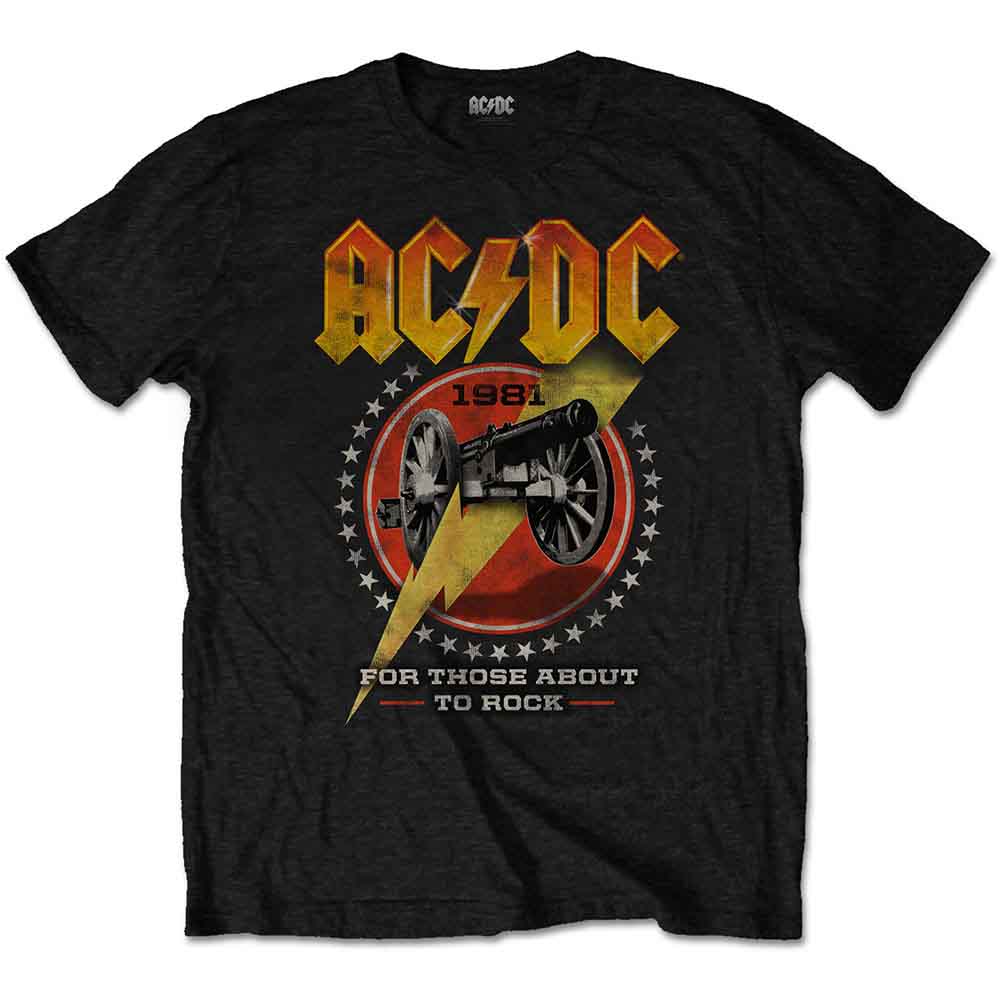 AC/DC | For Those About To Rock 81 - T-Shirt Black