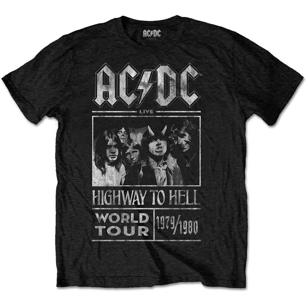 AC/DC | Highway to Hell World Tour 1979/1980 - T-Shirt Black