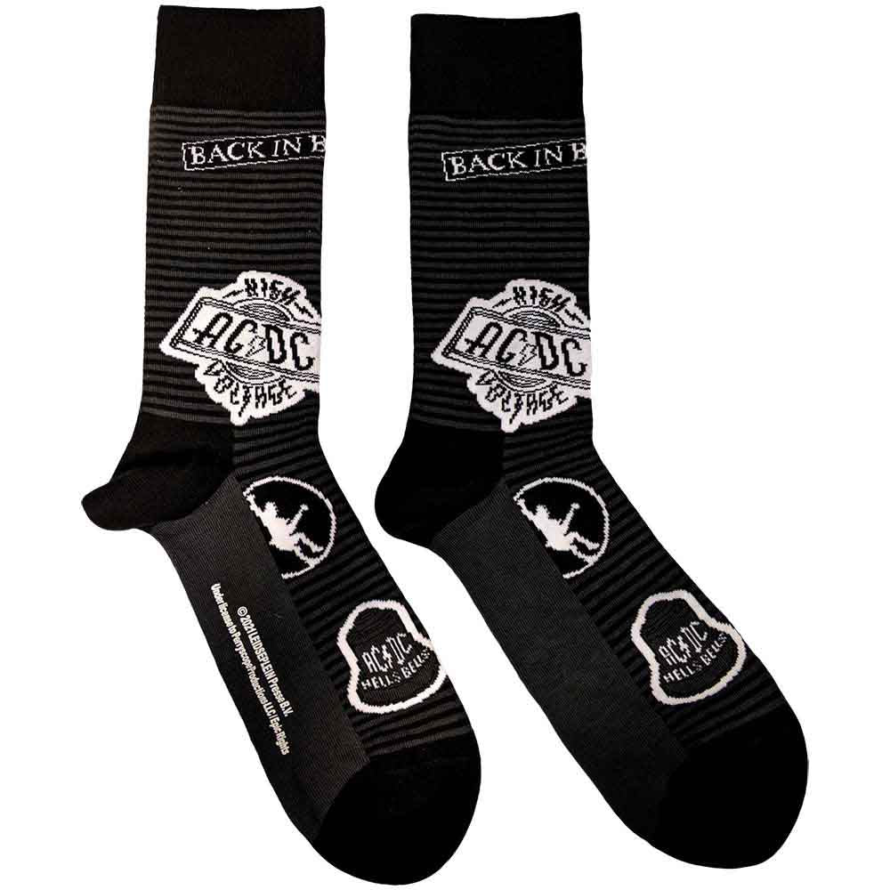 AC/DC | Icons - Socks Black