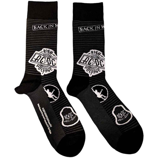 AC/DC | Icons - Socks Black
