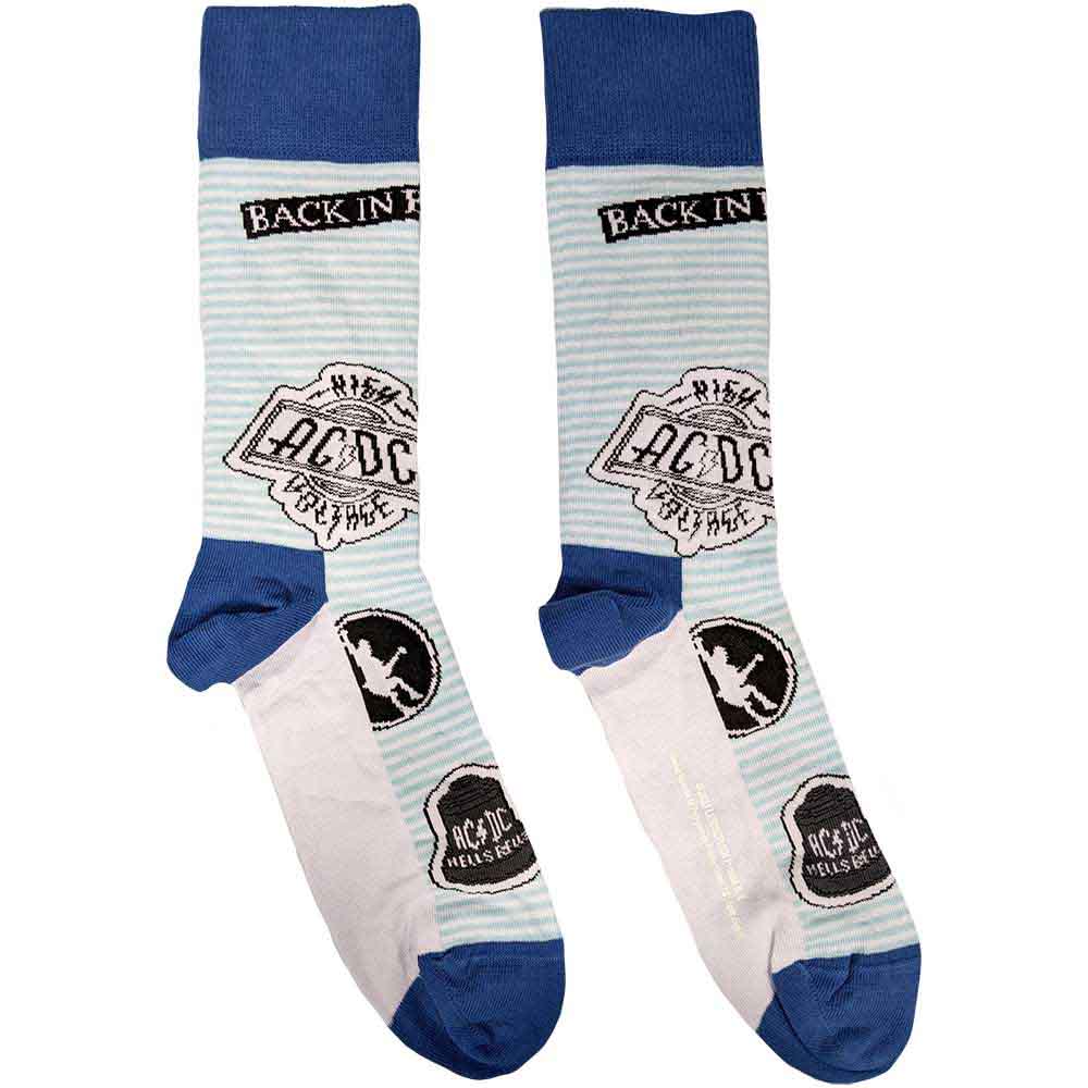 AC/DC | Icons - Socks Blue