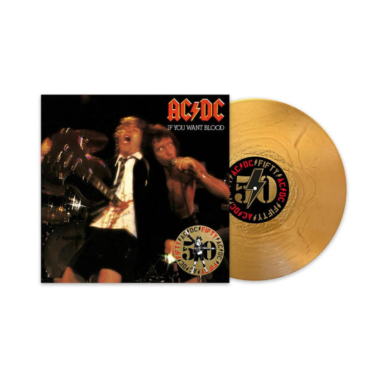 AC/DC | If You Want Blood You've Got It (50th Anniversary Edition, Gold Color Vinyl) - Vinyl