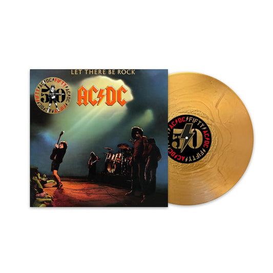 AC/DC | Let There Be Rock (50th Anniversary Edition, Gold Color Vinyl) - Vinyl
