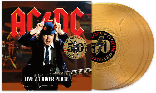 AC/DC | Live At River Plate (50th Anniversary Edition, Gold Color Vinyl) (3 Lp) - Vinyl