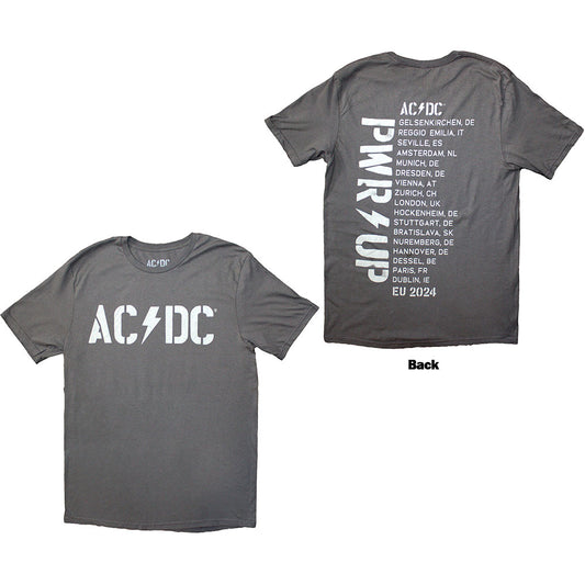 AC/DC | Logo PWR-UP EU Tour '24 - Grey