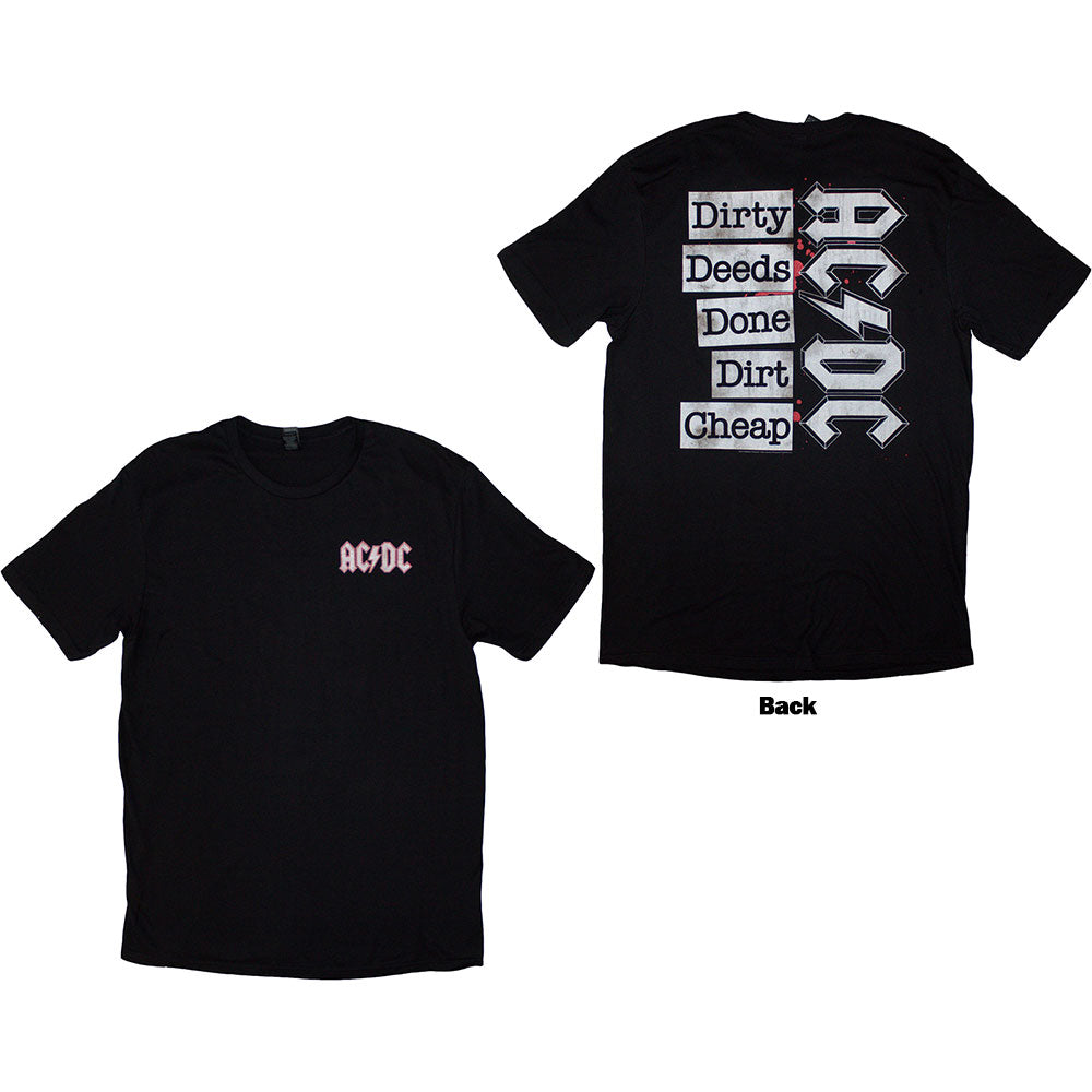 AC/DC | Mini Logo / Dirty Deeds - Black