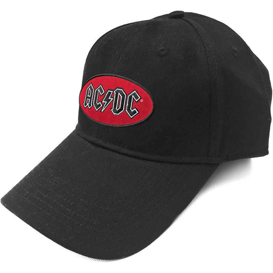 AC/DC | Oval Logo - Hat Black