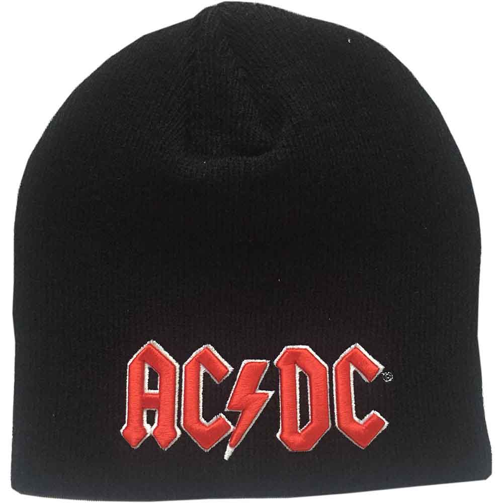 AC/DC | Red 3D Logo - Hat Black