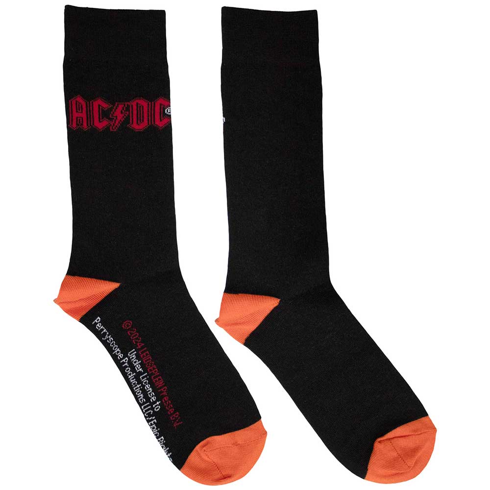 AC/DC | Red Logo - Black