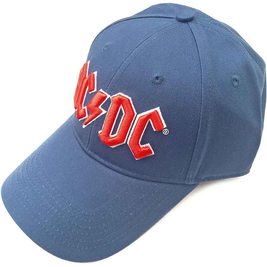 AC/DC | Red Logo - Hat Blue
