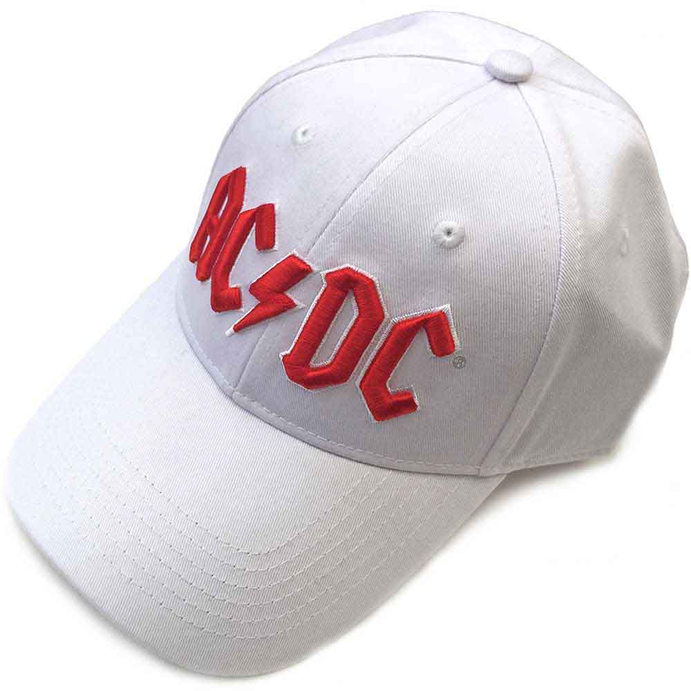 AC/DC | Red Logo - Hat White