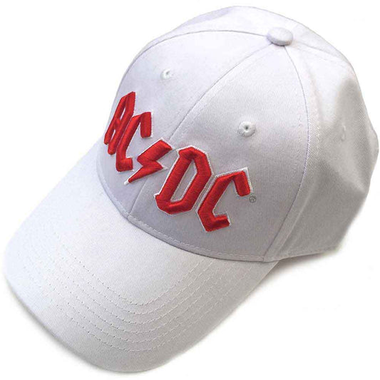 AC/DC | Red Logo - Hat White