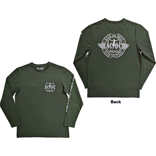AC/DC | Rock Or Bust - T-Shirt Green