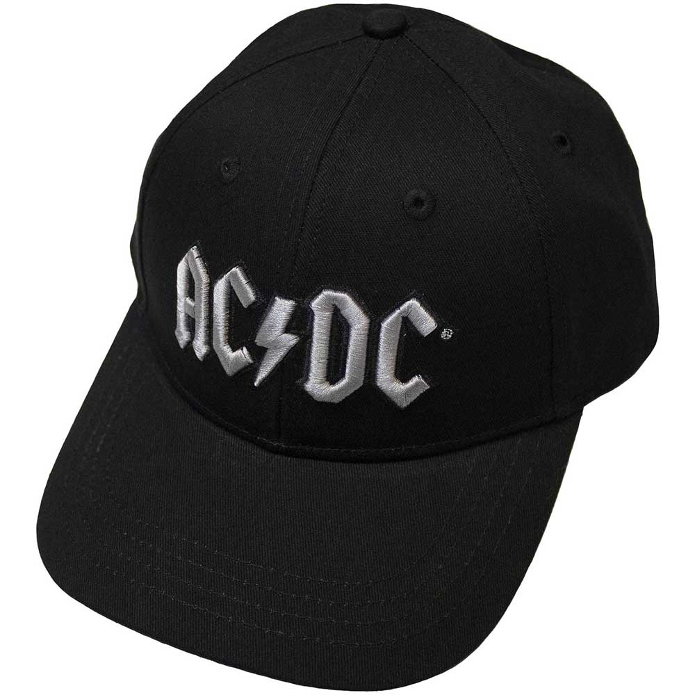 AC/DC | Silver Logo - Black