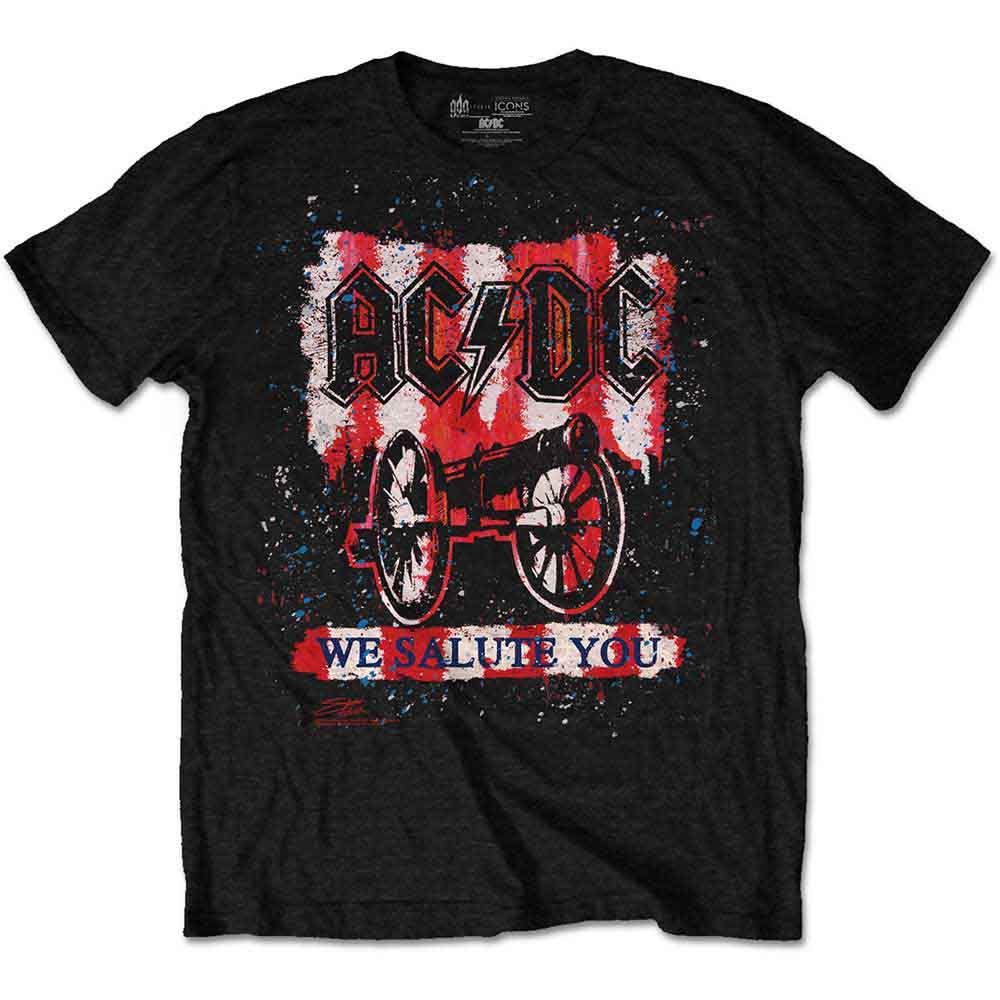 AC/DC | We Salute You Bold - T-Shirt Black