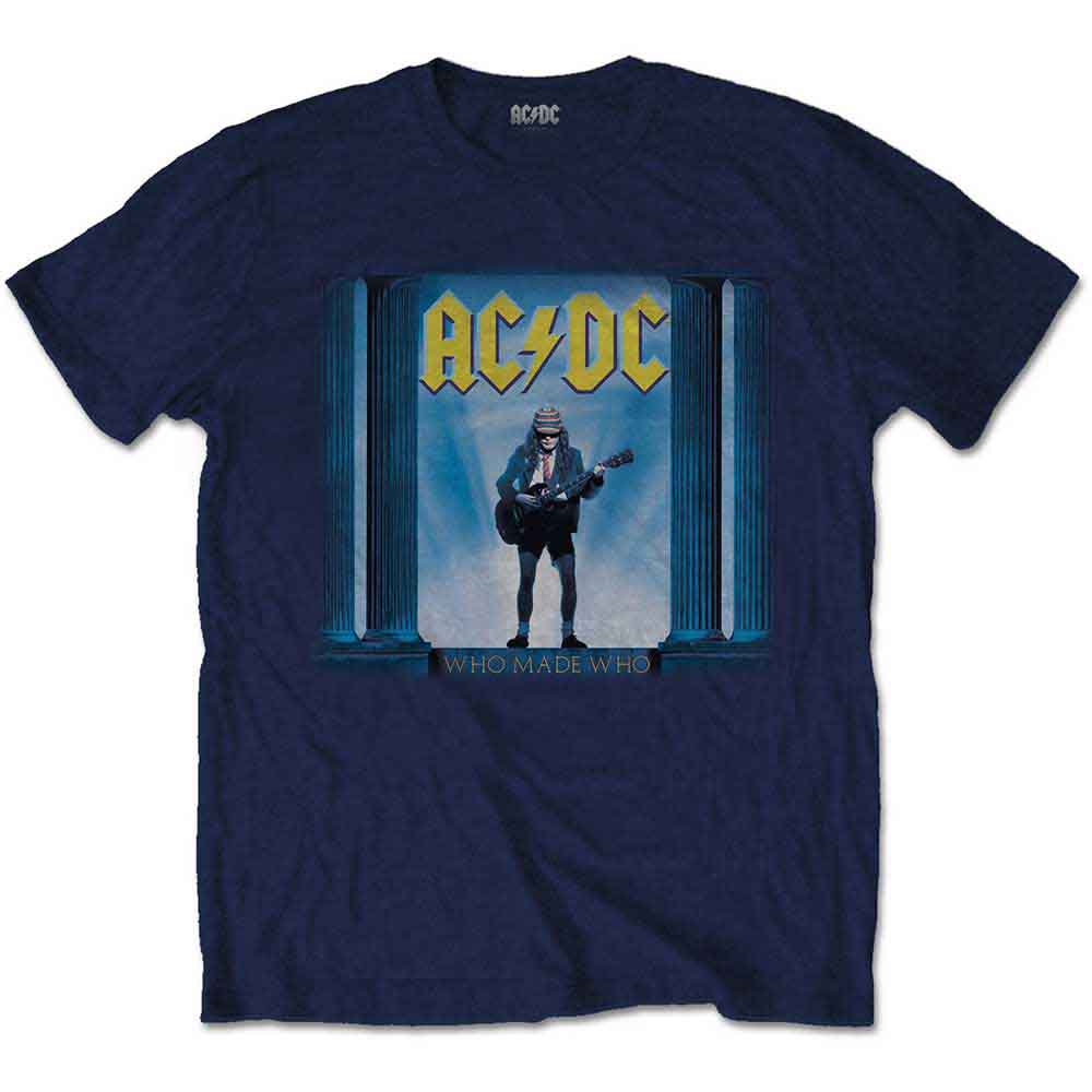 AC/DC | Who Man Who - T-Shirt Blue