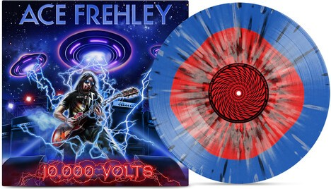 Ace Frehley | 10,000 Volts (Limited Edition, Blue/ Red Colored Vinyl) - Vinyl