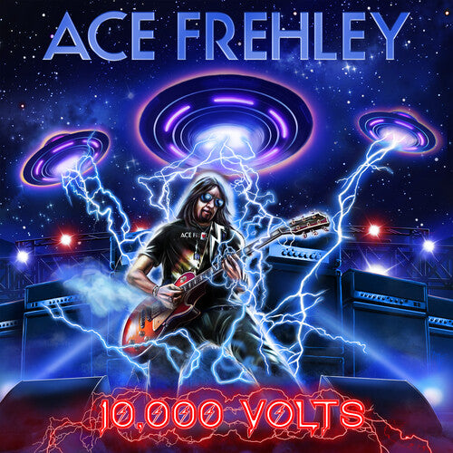 Ace Frehley | 10,000 Volts (Limited Edition, Blue/ Red Colored Vinyl) - Vinyl