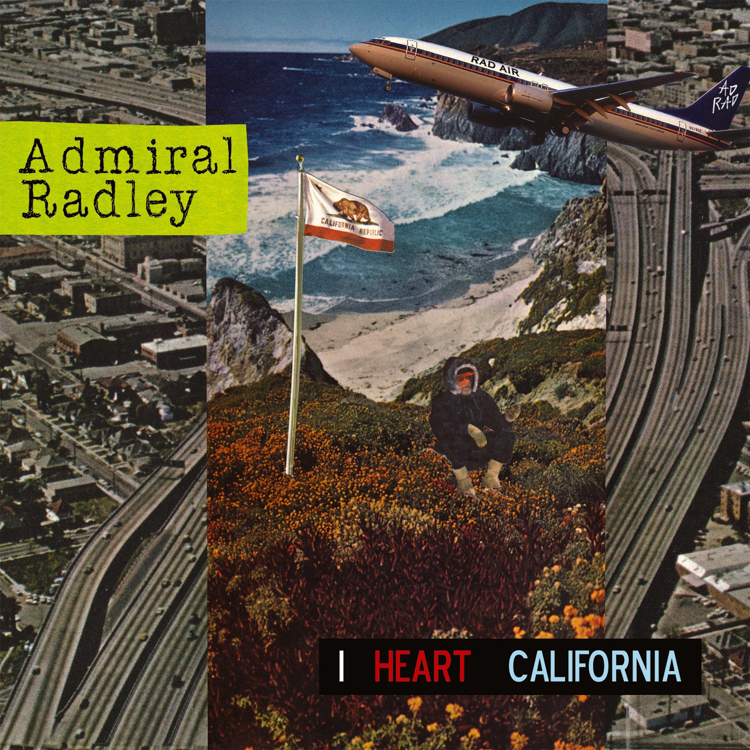 Admiral Radley | I Heart California LP - Vinyl