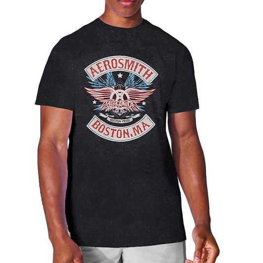 Aerosmith | Boston Pride - T-Shirt Black