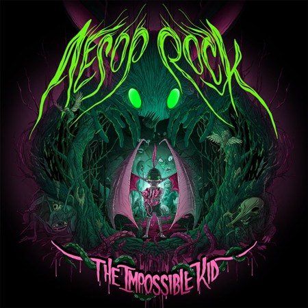 Aesop Rock | The Impossible Kid [Explicit Content] (Green & Pink Neon Colored Vinyl) (2 Lp's) - Vinyl