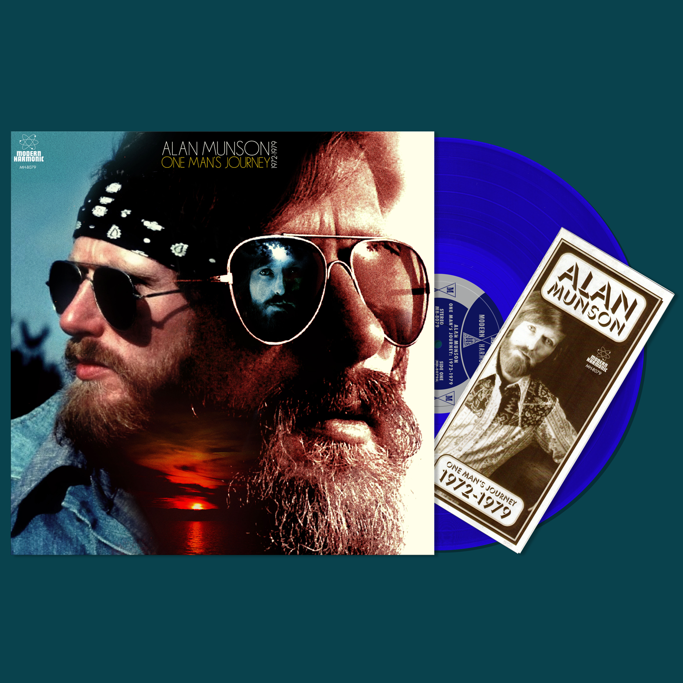 Alan Munson | One Man's Journey: 1972-1979 (BLUE VINYL) - Vinyl