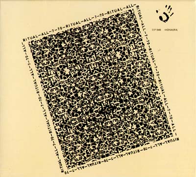 ALAN SONDHEIM | Ritual-All-7-70 - CD