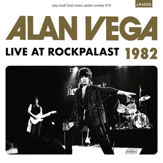 Alan Vega | Live at Rockpalast, 1982 + Alan Suicide: Collision Drive 2002 (a film by Lucía Palacios & Dietmar Post) - Vinyl