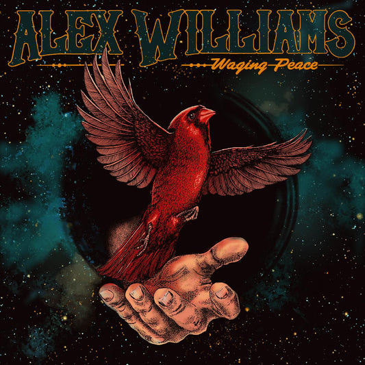 Alex Williams | Waging Peace (RED VINYL) - Vinyl