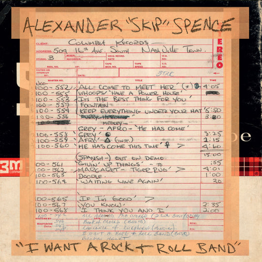 Alexander "skip" Spence | I Want A Rock & Roll Band / I Got A Lot To Say/Mary Jane - Vinyl