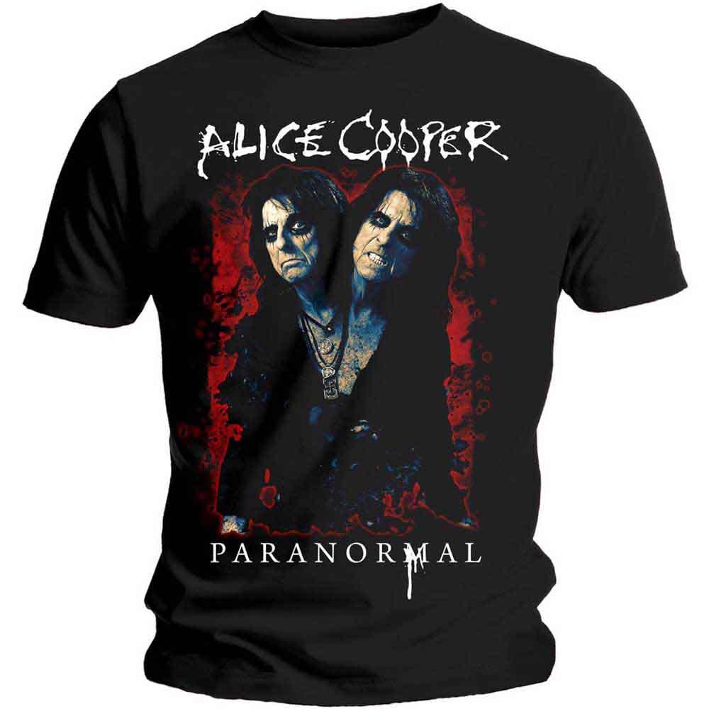 Alice Cooper | Paranormal Splatter - T-Shirt Black