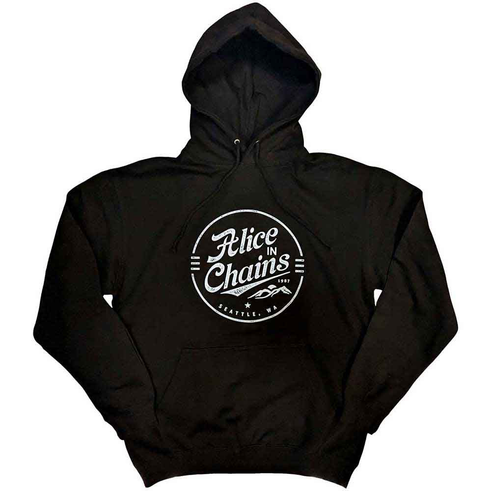 Alice In Chains | Circle Emblem - Sweatshirt Black