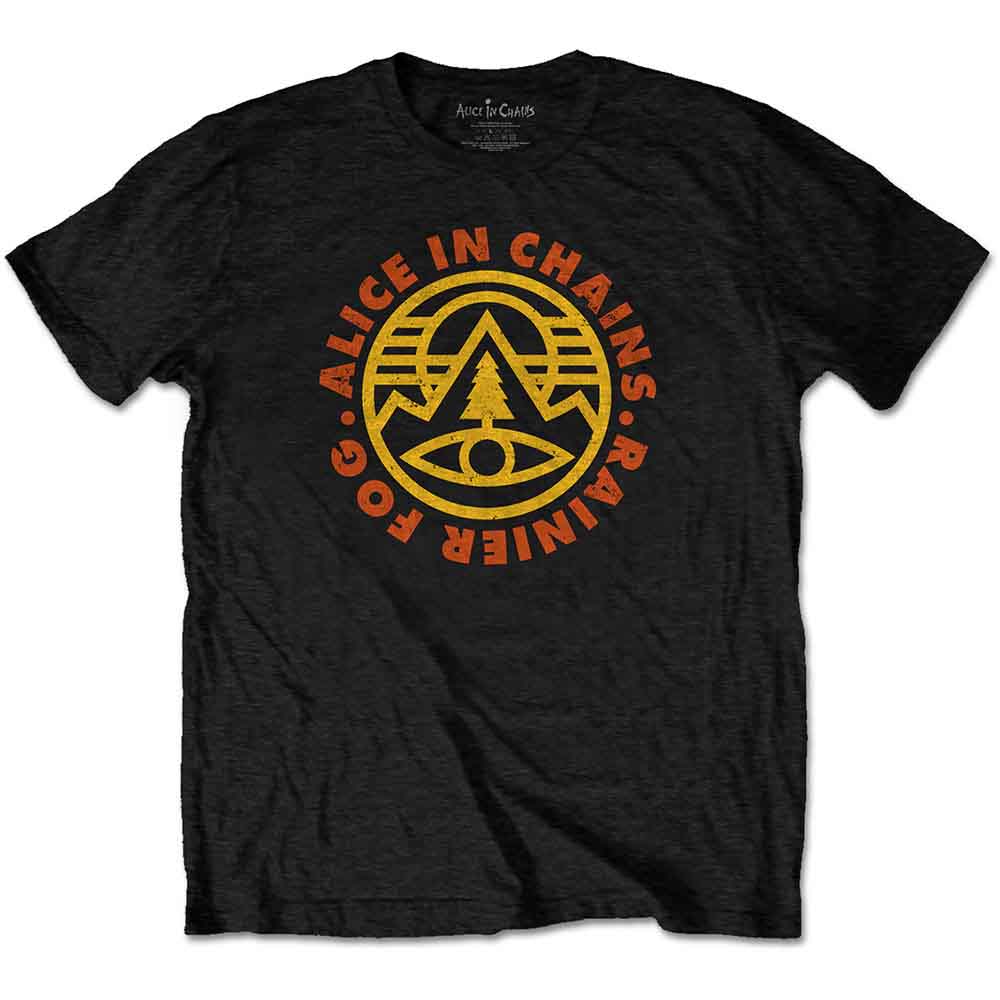 Alice In Chains | Pine Emblem - T-Shirt Black