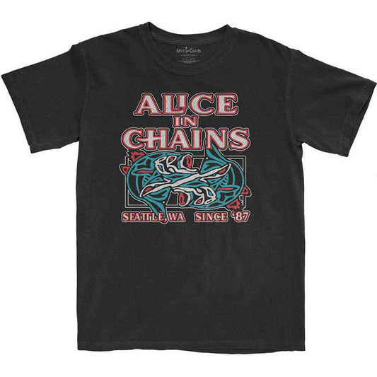 Alice In Chains | Totem Fish - T-Shirt Black
