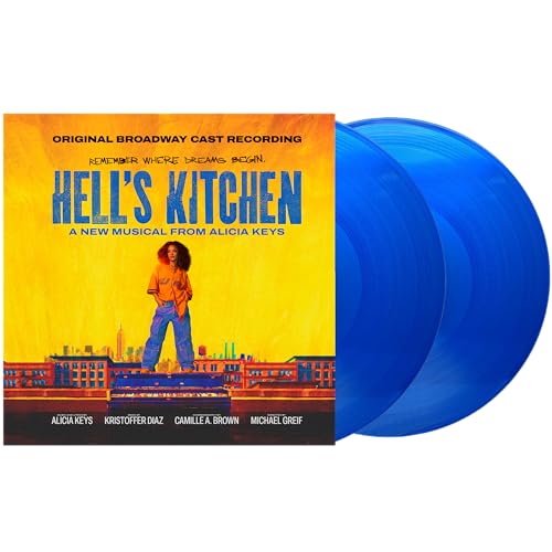 Alicia Keys/Shoshana Bean/Maleah Joi Moon | Hell’s Kitchen (Original Broadway Cast Recording) [Transparent Blue 2 LP] - Vinyl