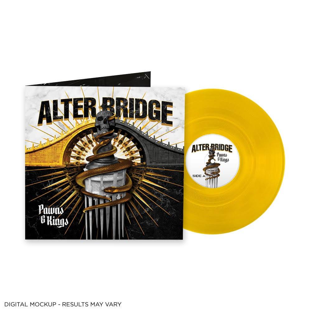 Alter Bridge | Pawns & Kings (Colored Vinyl, Yellow, Indie Exclusive) - Vinyl