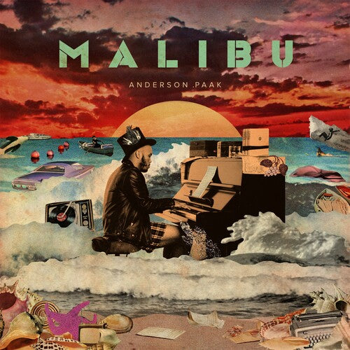 Anderson Paak | Malibu (10 Year Anniversary Edition) [Explicit Content] (Tangerine, Olive Green & Brown Colored Vinyl, Limited Edition, Gatefold LP Jacket) (2 Lp's) - Vinyl